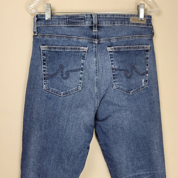 AG Adriano Goldschmied Mari High Rise Slim Straight Jeans Women's Premium Denim - Picture 6 of 12